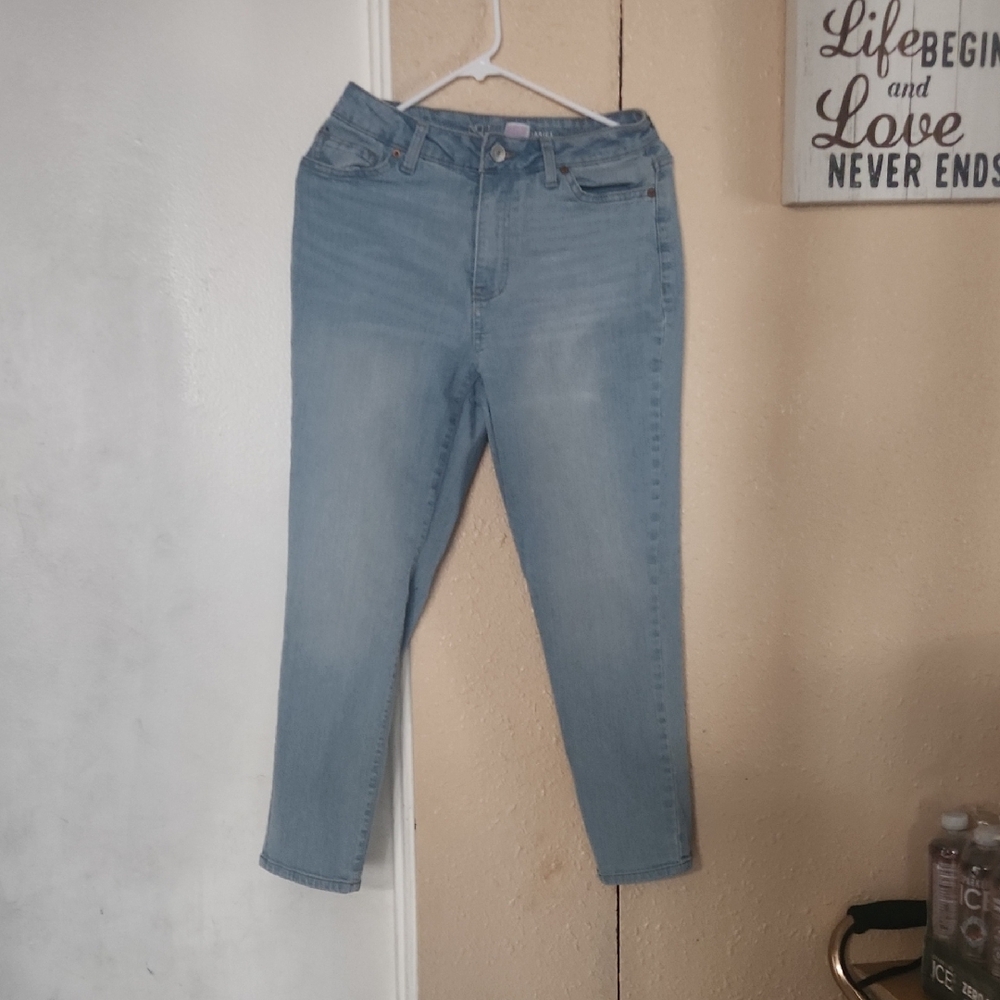 No Boundaries Light Blue Ankle Jeans